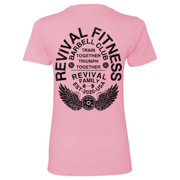 FAMILY GIVES YOU WINGS - WOMEN'S FITTED T-SHIRT - $71HK6J$ Thumbnail